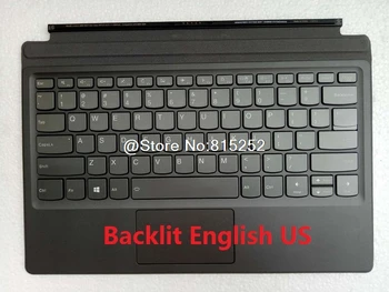 

Laptop Keyboard For Lenovo For Ideapad Miix 520 520-12 Miix 520-12ISK 520-12IKB Tablet Folio English US Case Upper Cover Gray