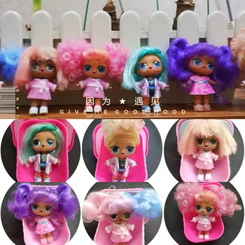 

Original lol surprise doll Wig suit Rare wig set doll accessories toys for children