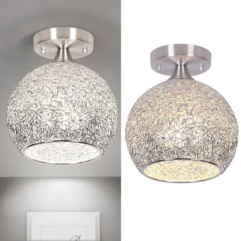 

1PC Crystal Pendant Light Nordic 220V Simple Hanging Lamp Ceiling Light Chandeliers for Corridor Living Room