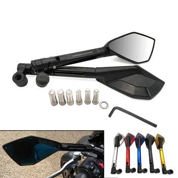

For BMW C600 C650 Sport C650GT C400GT S1000RR 1 Pair Motorcycle Rearview Mirror moto CNC Side Mirrors Motorbike Accessories