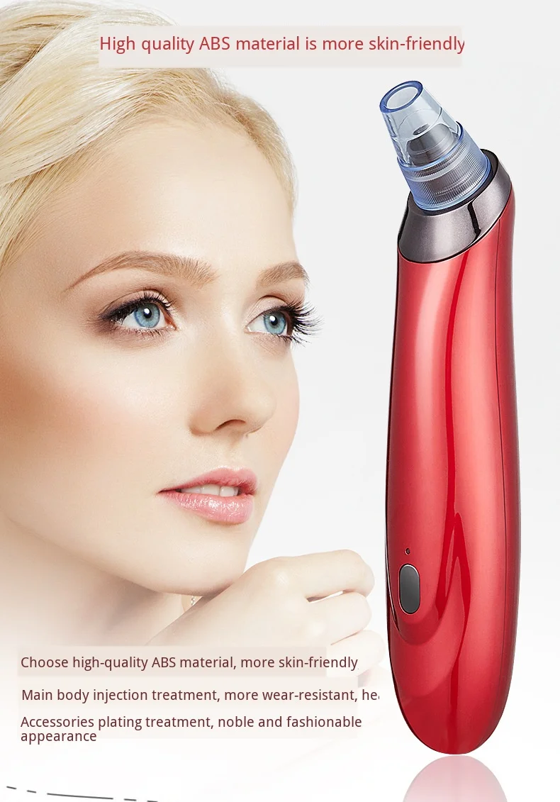 Máquina de Cuidados com a Pele Cuidados com o Rosto Elétrica Cravo Acne Removedor Rosto Exportação Instrumento Beleza Poros Profundos Mais Limpo 13 instrumento beleza poros profundos mais limpo cuidados com o rosto