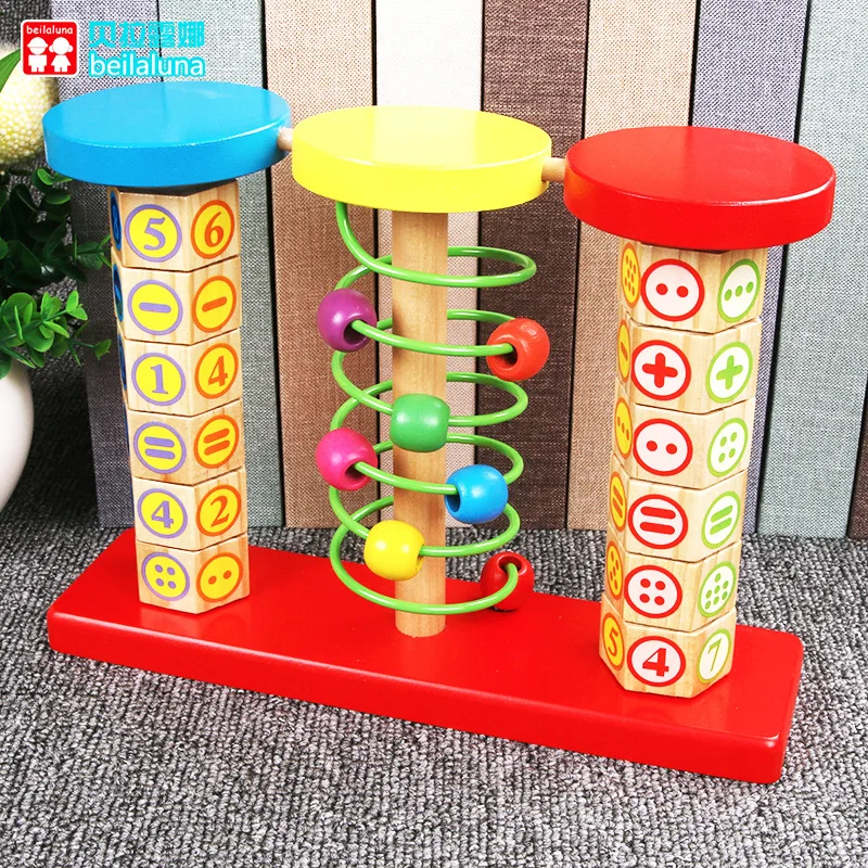 

Calculation Frame Kindergarten Young STUDENT'S Counter Mathematics Arithmetic Rods Children Abacus Arithmetic Teaching Aids Earl