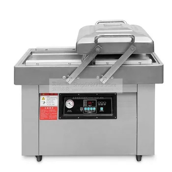 

Double chamber vacuum sealing packing machine for snacks, bean,