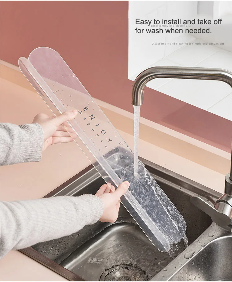 Rehomy Protection anti-éclaboussures pour évier de cuisine et salle de bain
