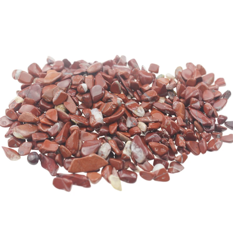 

Natural Red jasper gravel mineral purify degaussing Fish tank Ornamental Specimen collection geological teaching