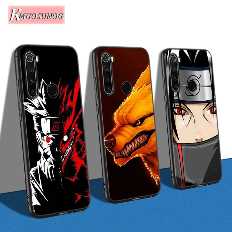 

Dark Naruto Anime for Xiaomi Redmi Note 8T 8 7 6 Pro Back Shell for Redmi Note 5 Pro 5A 4 4X Phone Case