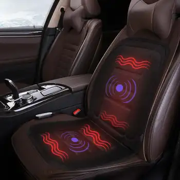 

Universal 12V Automobiles Heated Car Seat Cover Auto Cover Car Seat Protector Cashmere Electric Heating Cushion Warmer