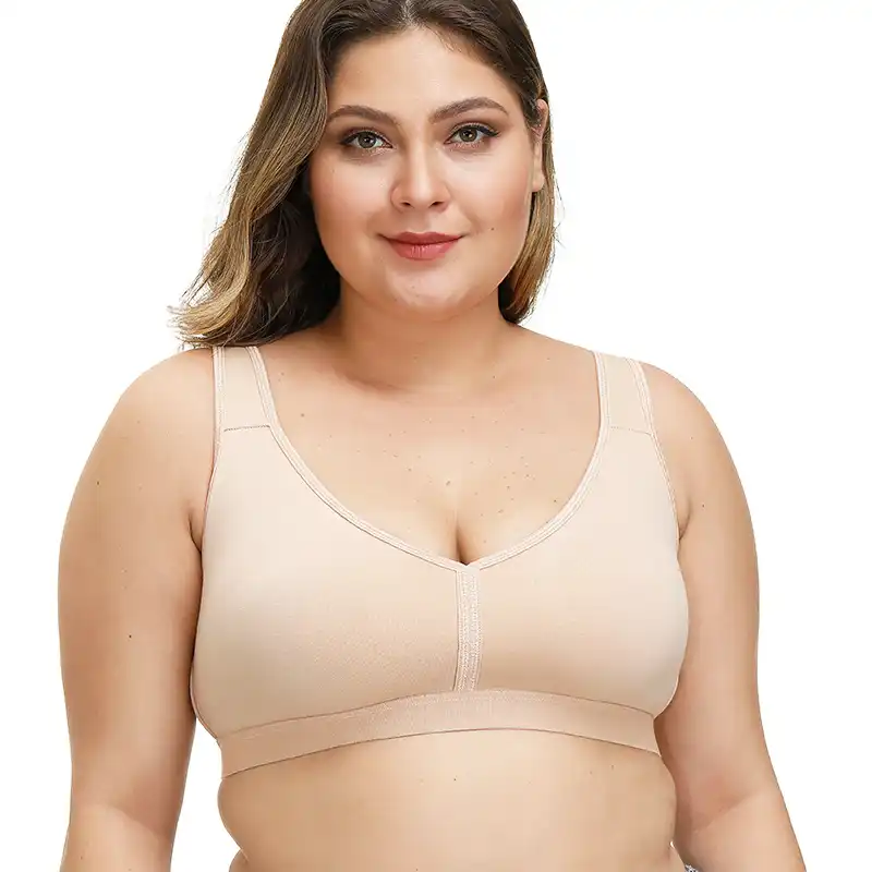 Arti Boyutu Sutyen 44 46 48 50 52 54 A B C D Dd Ddd E F G H Bayan Tam Kapsama Arti Boyutu Cizgili Olmayan Yastikli Kablosuz Minimizer Sutyen Bras Aliexpress