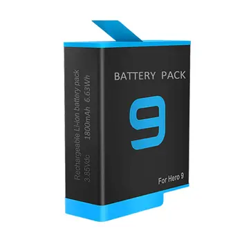 

For GoPro Hero 9 Black 1800mAh Li-ion ABT-901 Batteria Camera Accessories For Go Pro Hero 9 Battery Parts