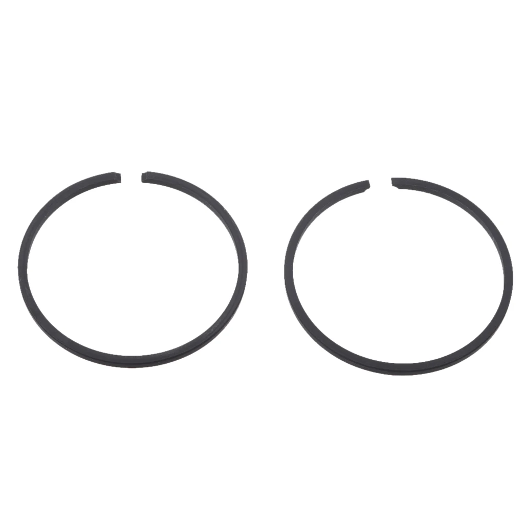 2 Pieces Replaceable Motor Piston Ring For 2 Strokes 3.5hp 40mm