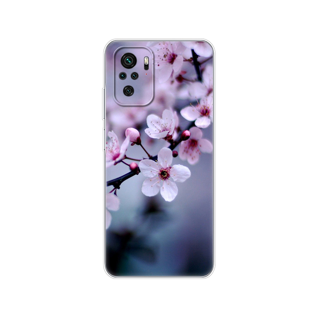 Xiaomi Redmi Note 10 10S Case 4G 5G Silicon Soft Tpu Back On Redmi Note 10 Pro Global Phone Cover Note10 S Bumper Etui Funda