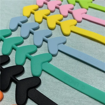 

50pcs Silicone Unisex Kids Fashion Ear Accessories Hook For Earmuff Reusable for Adjusting Ear Rope Pain to Relieve Ear Fatigue