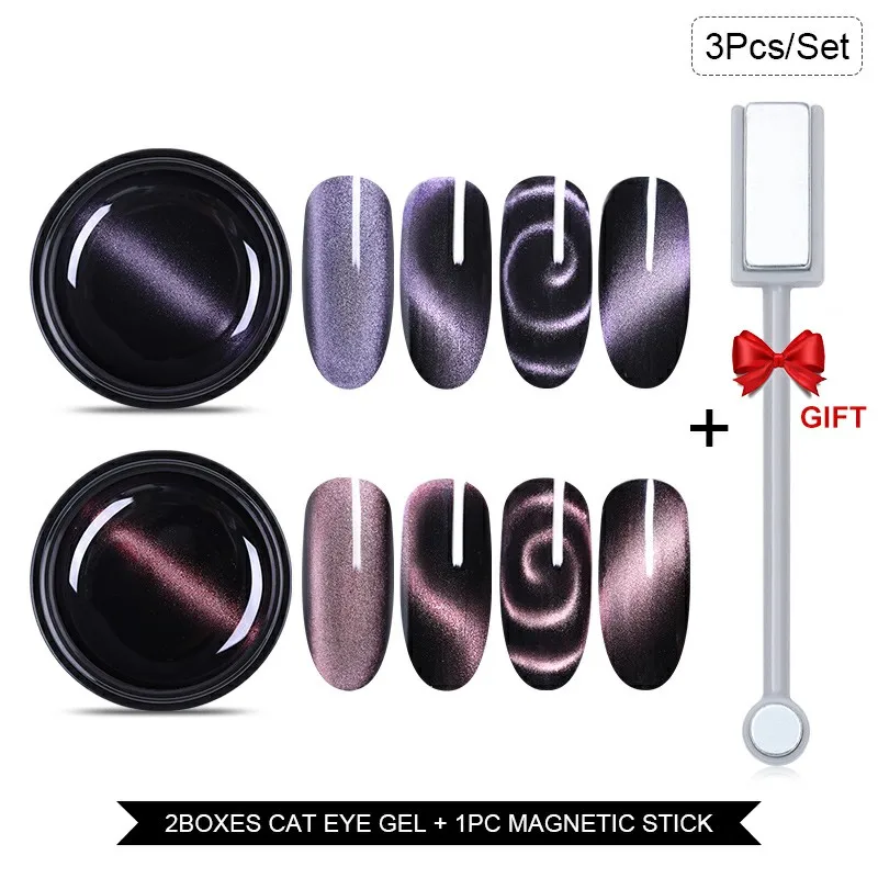 Set 15 PICT вы 4 шт./компл. косметика парфюмерия диспенсер 5 мл 5D солнцезащитные очки "кошачий глаз"-моментальный эффект! УФ гель светодиодный звездное небо нефрит Эффект Био-Гели Soak Off УФ гель-магнитные лазерные ногтей гель лак для Лаки дизайн - Цвет: Set 15