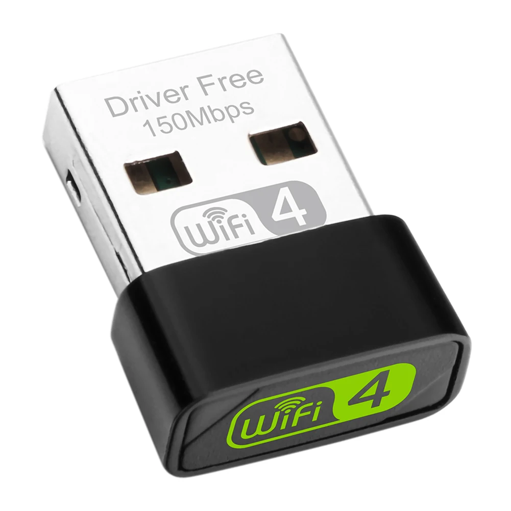ALLOYSEED USB WiFi адаптер для ПК 150 Мбит/с 2 4 ГГц Беспроводной сетевая карта Wi-Fi приемник