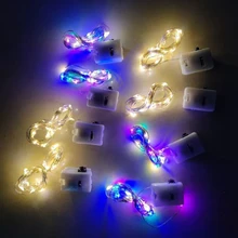 

Led Small Lantern Flashing Light 0.5m 1m 2m Led Light String Fairy Three-Modes Fairy Light Christmas Gift Box Decoration Light
