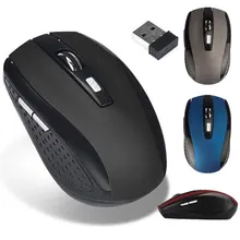 Беспроводная игровая мышь 6 клавиш USB приемник Pro Gamer мыши для ноутбука Настольный Профессиональный Компьютер