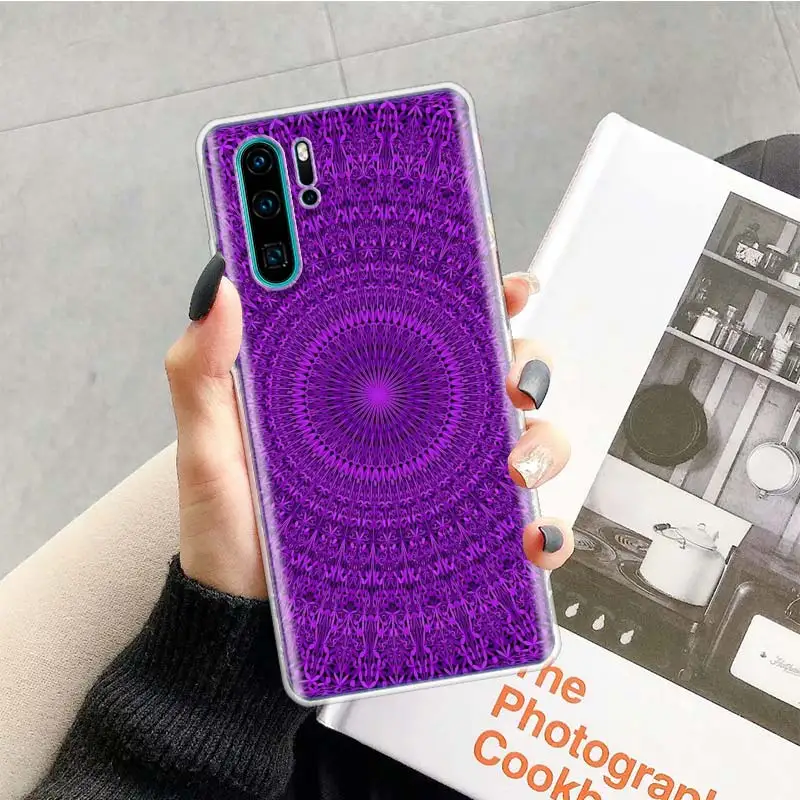 Футляр фиолетового цвета infinity on для huawei P20 P30 P Smart Z Plus P10 mate 30 10 20 Lite Pro силиконовый чехол для телефона
