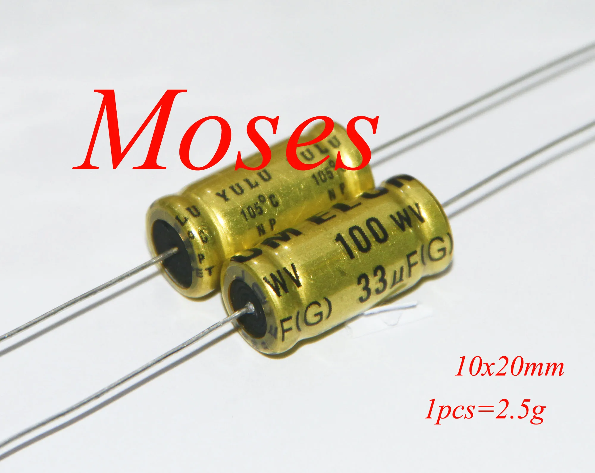 RARE Capacitor styroflex 1nF 100V D4x10mm 20x 25524 RARE