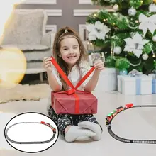 Ensemble de Train de 14 pièces, jouet de Train électrique pour garçons et filles avec fumée, lumières, son, moteur de Locomotive