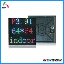 P3.91 Крытый RGB полноцветный видео светодиодный модуль экрана 64*64 точек 250*250 мм HUB75