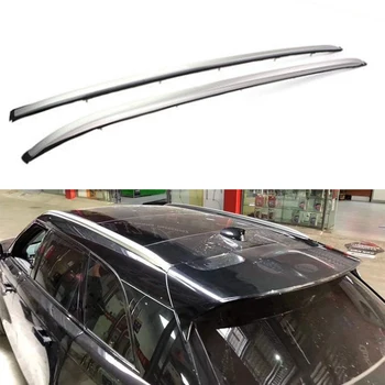 

2Pcs Mounted Aluminum Roof Rail Racks Fits for Land Rover- Range Rover Velar 2018 2019 2020 Cargo Carriers Roof Rail Side Bar