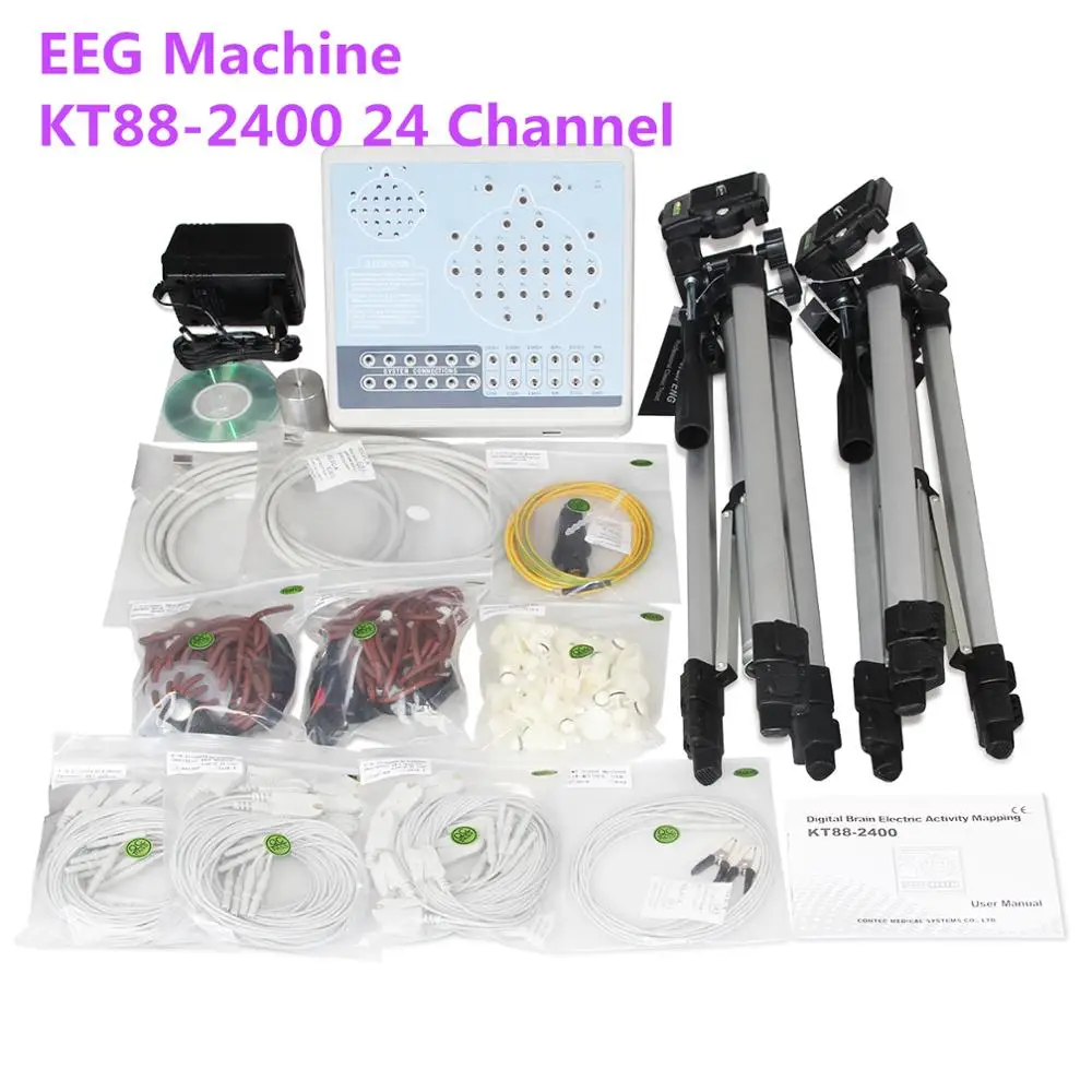 

24 Channel EEG Digital Brain Electric Activity Mapping PC software KT88-2400 CE
