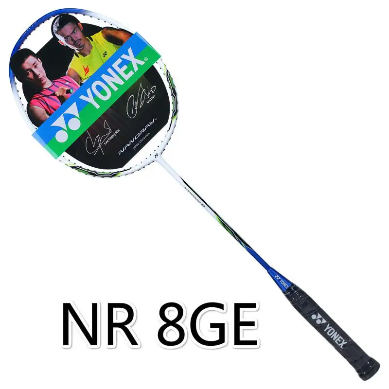 Yonex Nanoray D1 D8ge Nr 20 ракетка для бадминтона Yy Raquete легкие ракетки для бадминтона из углеродного волокна - Цвет: NR 8GE