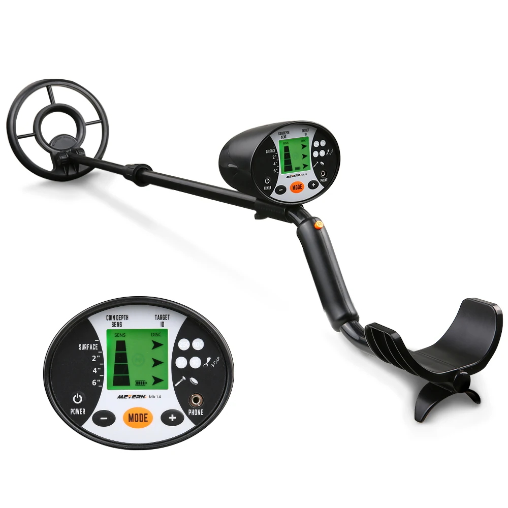 

Meterk High Sensitivity High Performance Metal Detector Underground Metal Detector Gold Digger Treasure Hunter Metal Finder