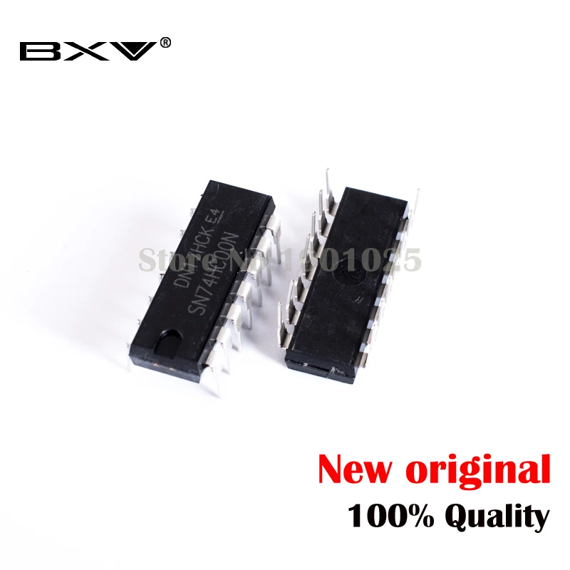 

10pcs/lot SN74HC00N DIP14 SN74HC00 DIP 74HC00 DIP-14 new and original IC In Stock