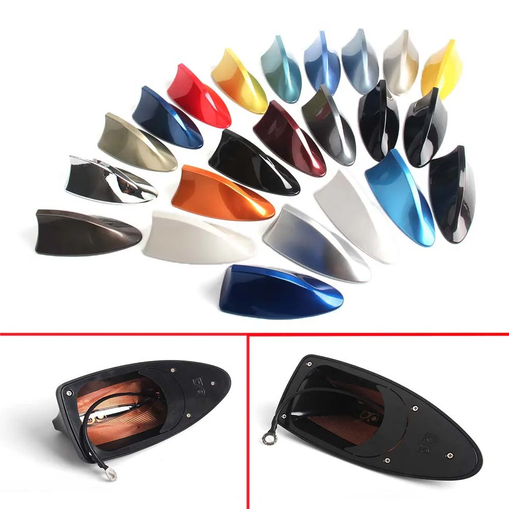 Универсальная автомобильная антенна для акулы с усилителем FM сигнала