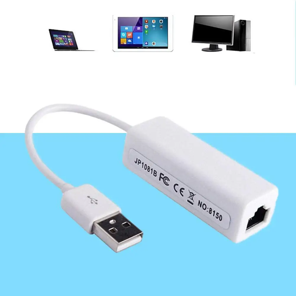 

Usb Ethernet Adapter Usb 2.0 Network Card Usb Naar lap Windows 7 Tablet Android Pc RJ45 Voor Lan Os Internet 10Mbps 8 Z0G8