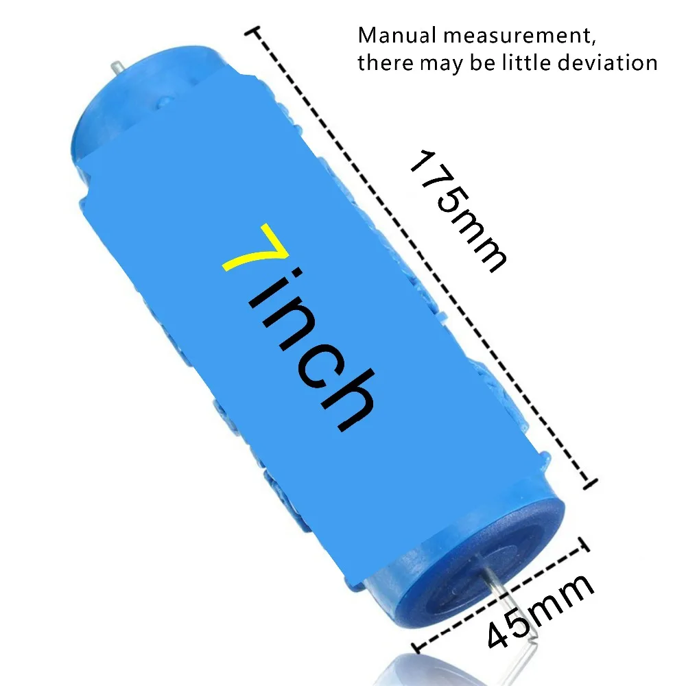 7 дюймов 3D резиновый настенный декоративный ролик для рисования без ручки