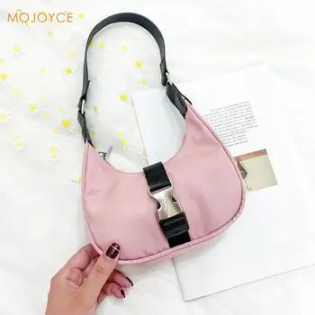 

Youth Ladies Simple Versatile Bag Women Oxford Shoulder Underarm Bag Portable Female Small Messenger Handbag Tote