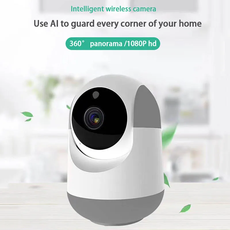 

FISTAK HD 1080P Home Security IP Camera Two Way Audio Wireless Mini Camera Security Surveillance CCTV Network Wifi Camera