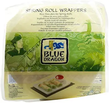 

BLUE DRAGON Vietnamese Spring Roll Wrappers 134g (PACK OF 6)