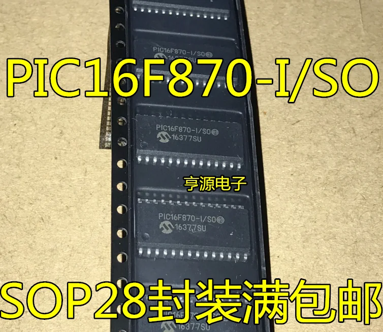 100% новые и оригинальные PIC16F870 PIC16F870-I/SO SOP28 PIC | Электроника