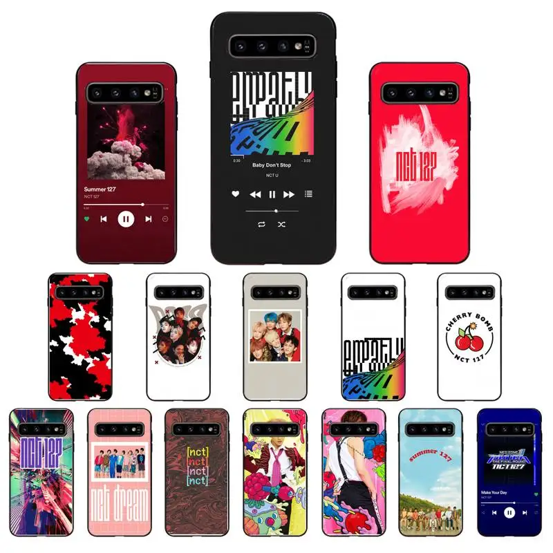 TOPLBPCS NCT 127 Kpop Boy group чехол для телефона Samsung Galaxy s5 S6 S7 edge plus S8 S9 S20 ULTRA S10lite 2020 s10 |