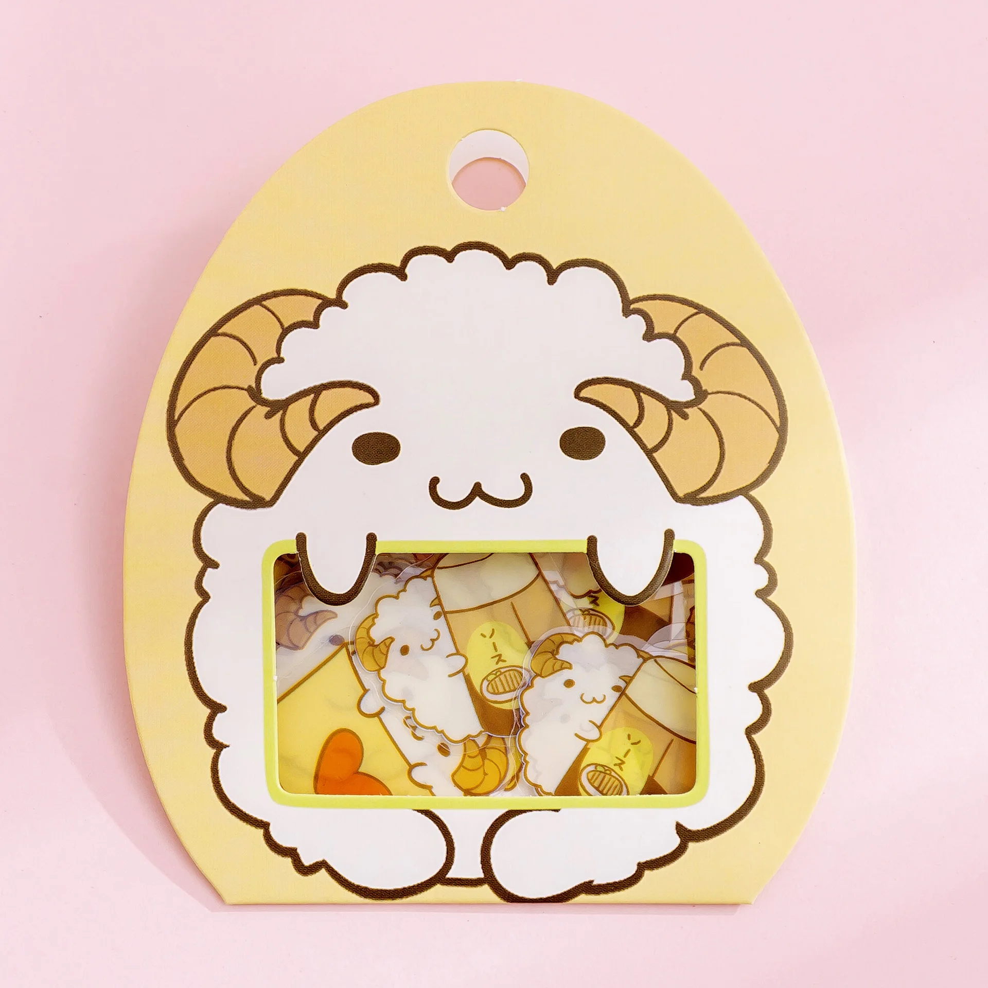50 шт./упак. Kawaii Мини животное овца Собака Декоративные ПВХ Стикеры s Скрапбукинг Стикеры канцелярские принадлежности, школьные принадлежности - Цвет: sheep