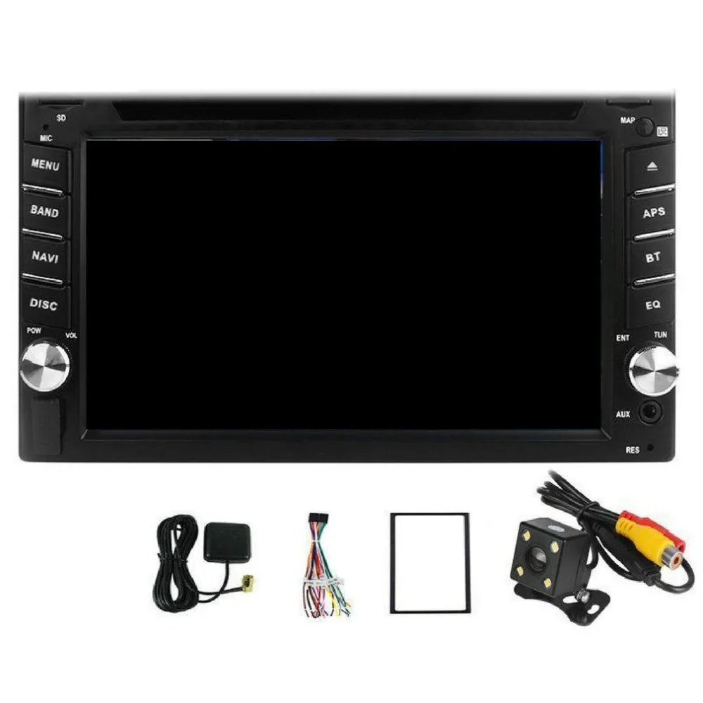 6,2 дюймов Автомобильный Радио навигатор с двойной 2DIN gps Navi беспроводной USB MP3 DVD CD Универсальный Автомобильный мультимедийный плеер