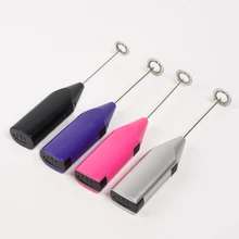 Мини-взбиватель молока, миксер для напитков, кофе, Электрический взбиватель для яиц, пенообразователь, ручка мешалки, практичный кухонный инструмент для приготовления пищи