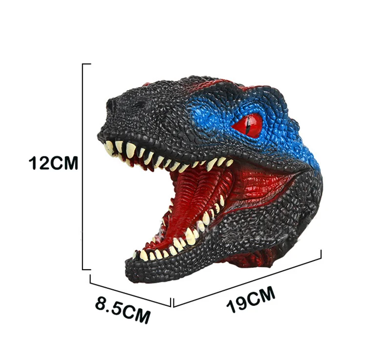 Fantoches de Mão Brinquedo de Borracha Presente para Crianças Animais Infância Crianças Legal Forma Dinossauro História Fingir Jogar Luvas 8 High Quality Brinquedos e hobbies