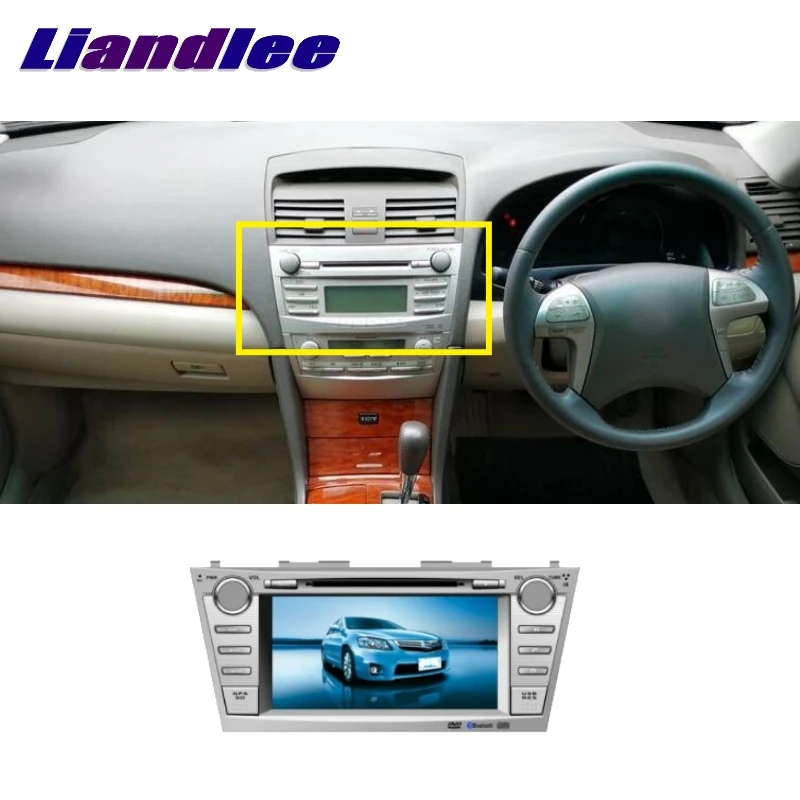 Для Toyota Camry XV40 2007~ 2011 LiisLee автомобильный мультимедиа, ТВ DVD gps аудио стерео Hi-Fi радио стиль навигация NAV NAVI