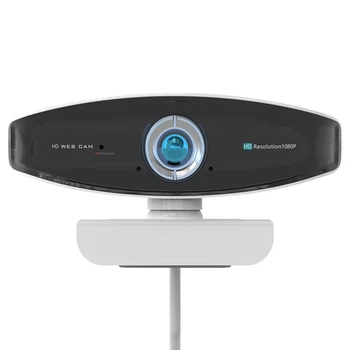 

WEB19 Computer Camera, 1080P High-Definition Home Video Online Class Live USB Drive-Free Built-in Microphone Web Camera