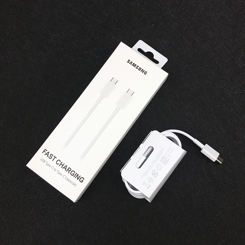white cable box Samsung Note 10 супер быстрое зарядное устройство 25 Вт Быстрая Зарядка адаптер type c кабель для samsung Galaxy s10 a50 a70 note 10 Plus 5G - Тип штекера: white cable box