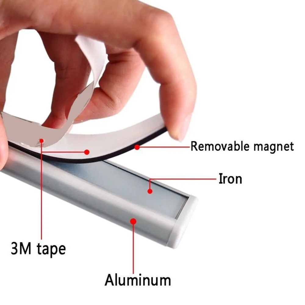 Светодиодный светильник под шкаф, ультра тонкий, с регулируемой ...