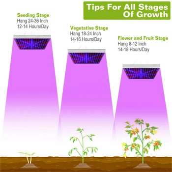 

1 Pc LED Grow Light Full Spectrum Plant Lighting For Indoor Plants Plant For Plants Flowers Seedling Cultivation Growing Lamps