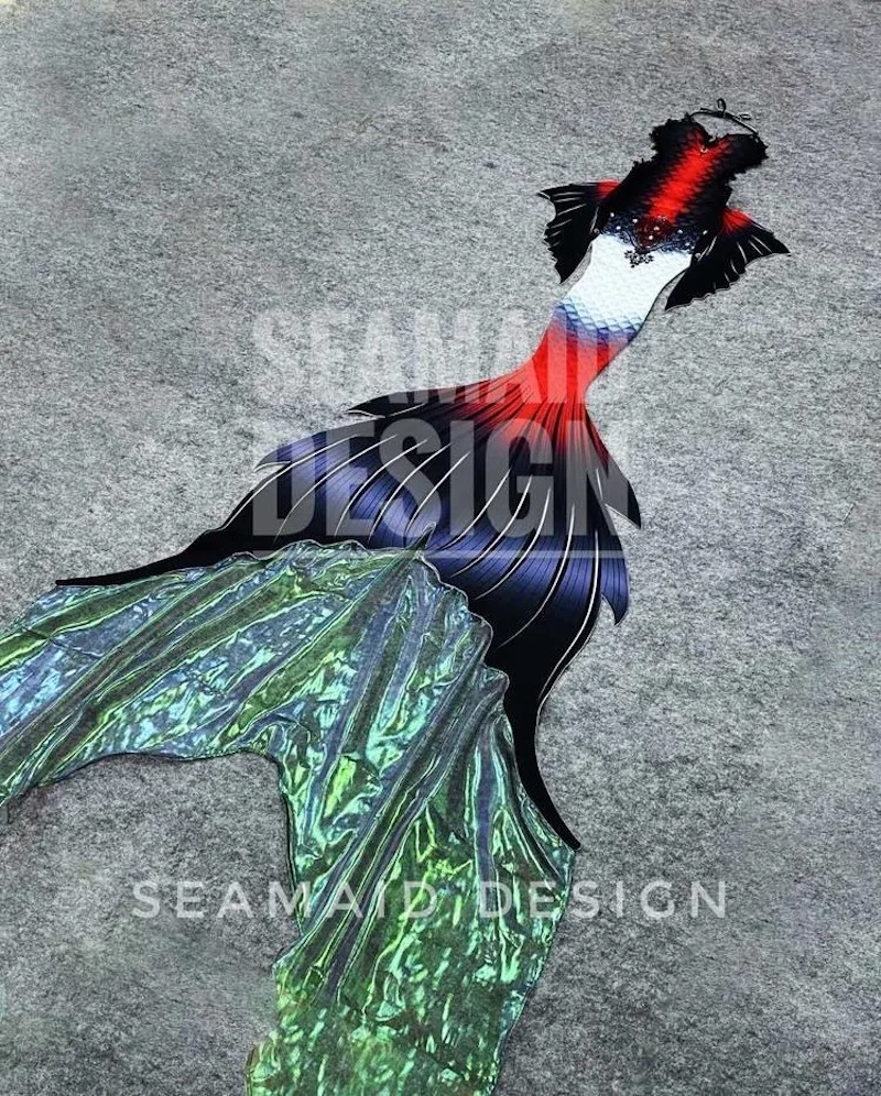 Рисунок 5 - Женский сверхдлинный купальник-русалка