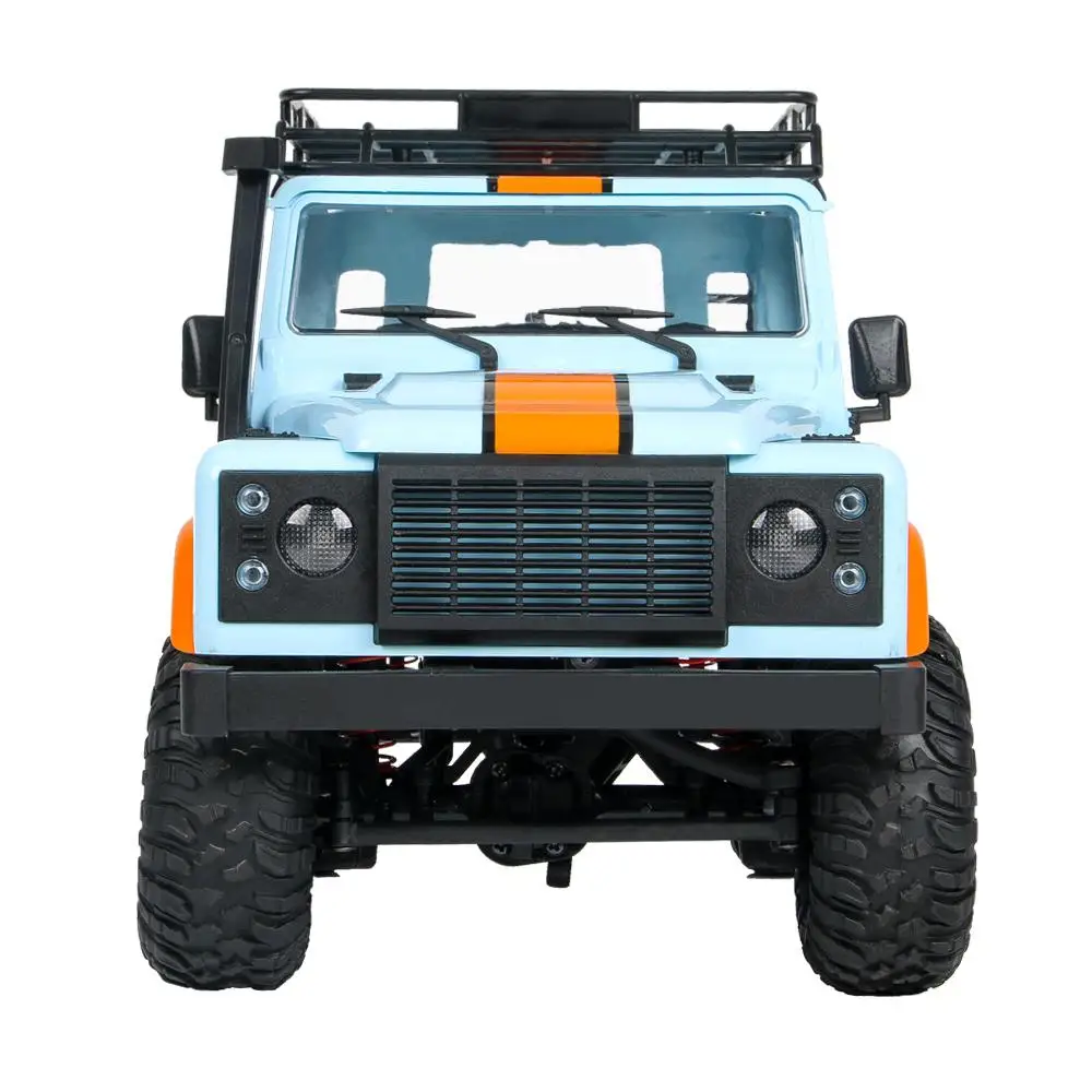 None 1/12 2,4G 4WD Rc автомобиль с светодиодный светильник гусеничный альпинистский внедорожный грузовик D90