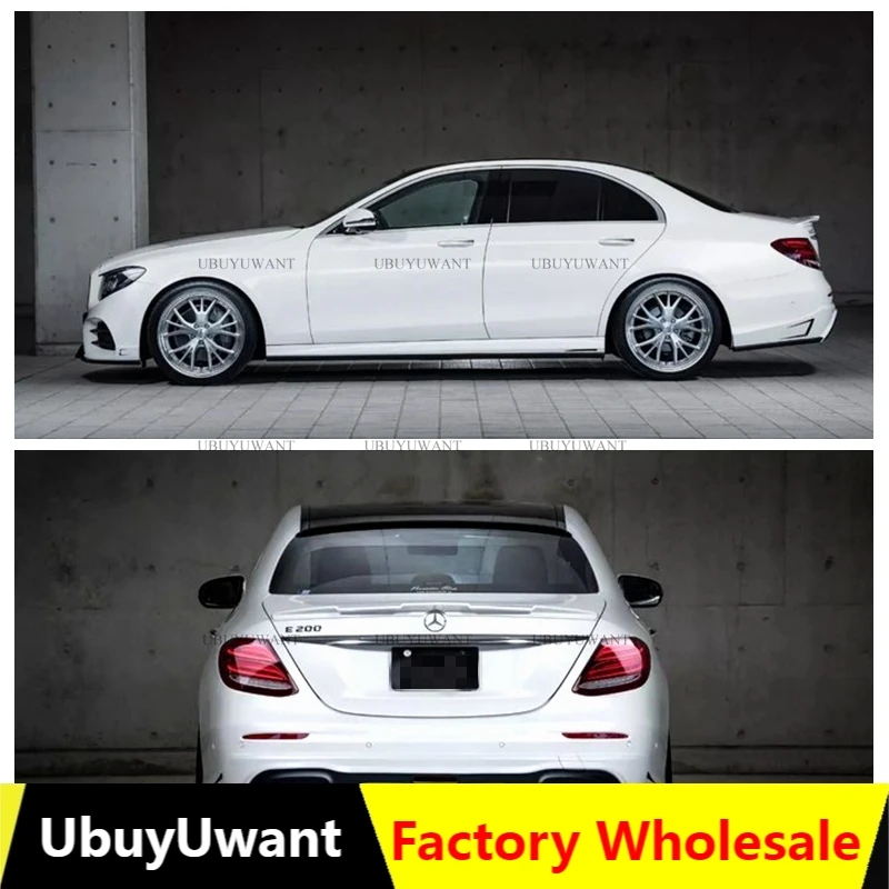 Спойлер UBUYUWANT для Benz W213 высококачественный спойлер из АБС-пластика заднего крыла