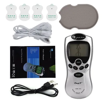 

8 Modes Electric TENS Massager Digital Ems Body Healthy massage device meridian therapy massager machine Muscle Massageador